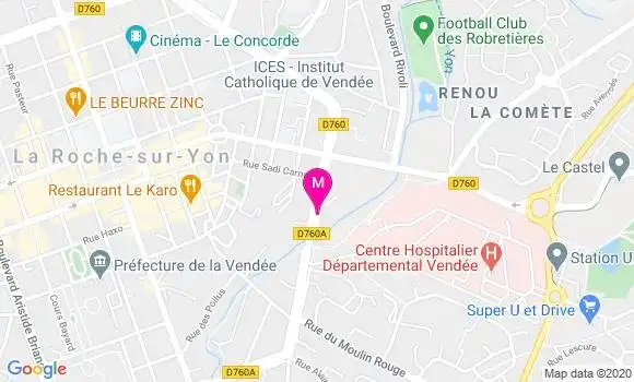 Localisation Dr Marc Lecarpentier