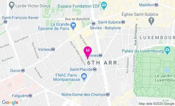 Localisation Dr Fanny Levy