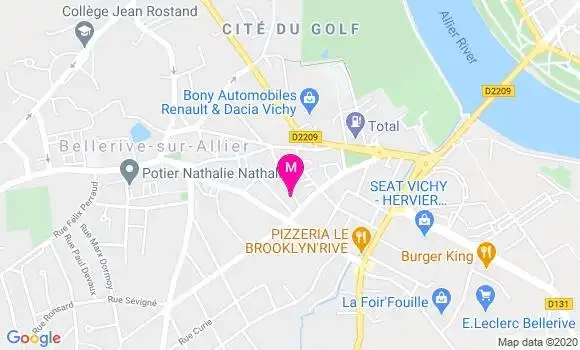 Localisation Dr Marie Melay