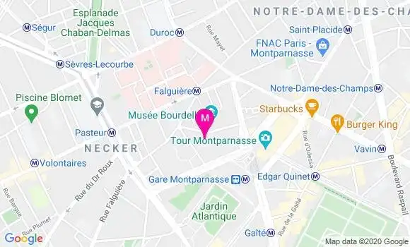 Localisation Dr Typhaine Grenet