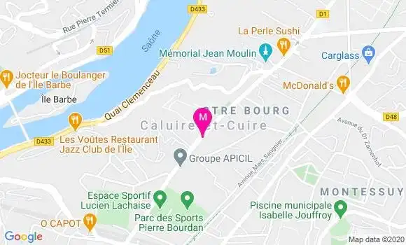 Localisation Dr Anne Revol