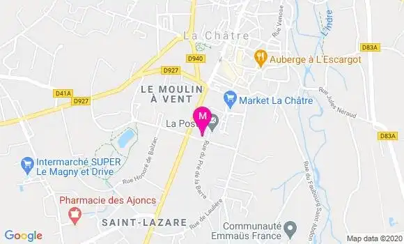 Localisation Dr Joel Ricard