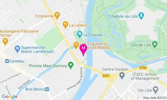 Localisation Dr Nicolas Detis