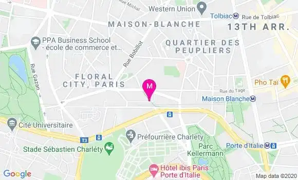 Localisation Dr Emmanuelle Oreal
