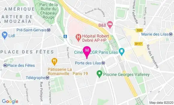 Localisation Dr Peter Upex