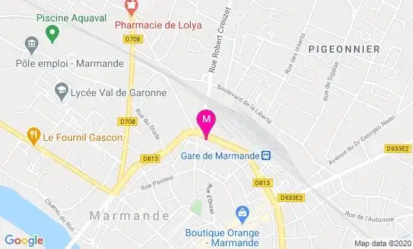 Localisation Dr Jean Jacques Hui Bon Hoa