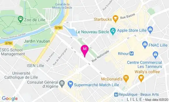 Localisation Dr Benjamin Naneix