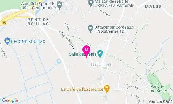 Localisation Dr Jean Chapuis