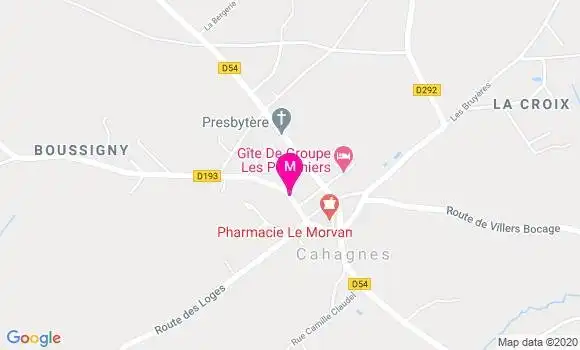 Localisation Dr Cristina Beu
