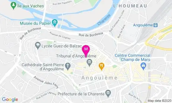 Localisation Dr Pierre Emmanuel Chavaneau