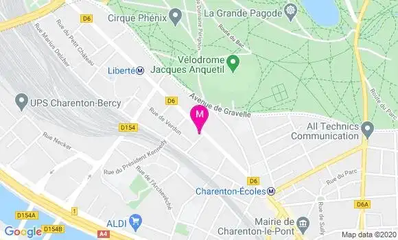 Localisation Dr Virginie Simon