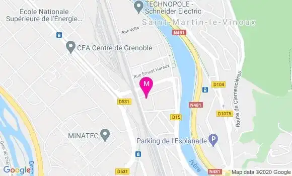 Localisation Dr Sophie Pailhes