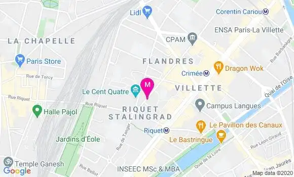 Localisation Dr Chloe Arrignon