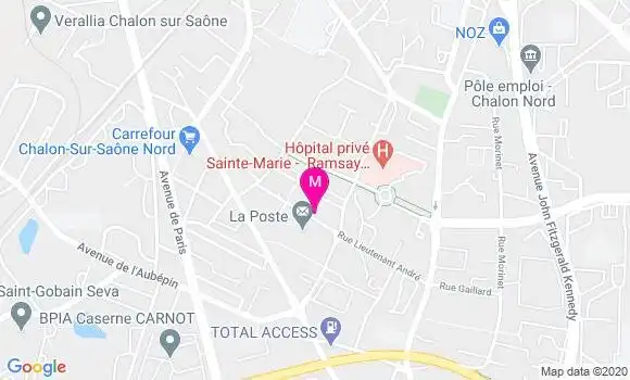 Localisation Dr Armelle Chanal