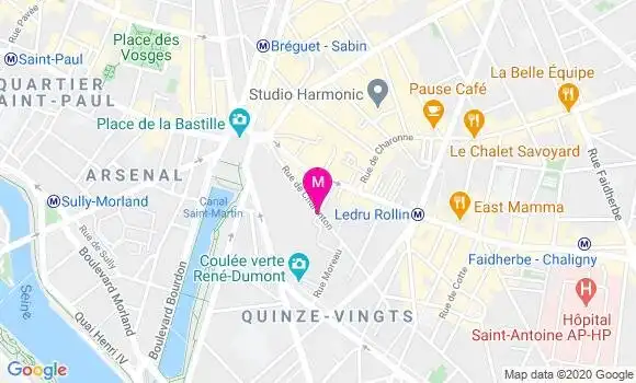 Localisation Dr Nacim Bouheraoua