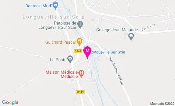 Localisation Dr Jean Baptiste Postel