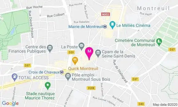 Localisation Dr Noemie Nathan