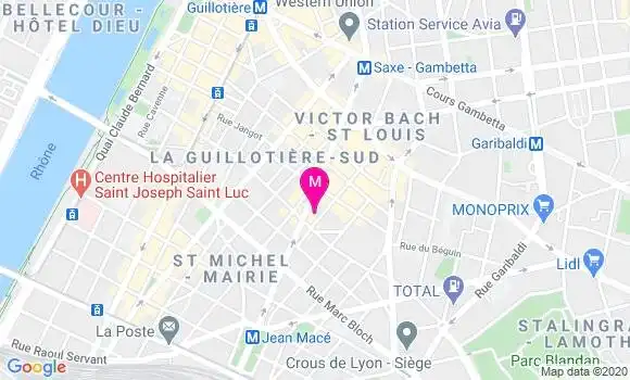 Localisation Dr Julien Pineau
