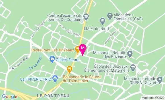 Localisation Dr Elsa Robert