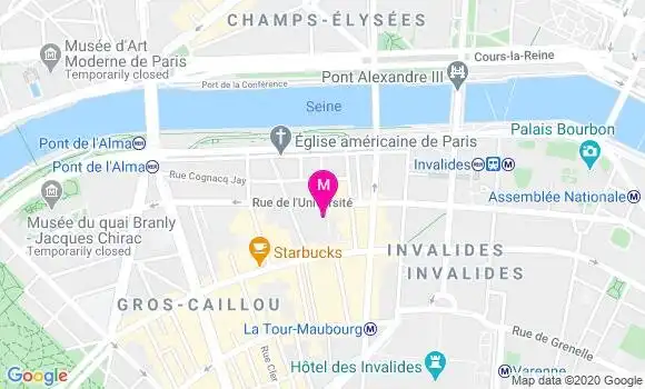 Localisation Dr Nicolas Fayol