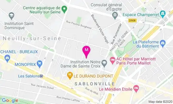 Localisation Dr Alexandra Knafo