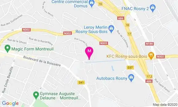 Localisation Dr Marie Nemon