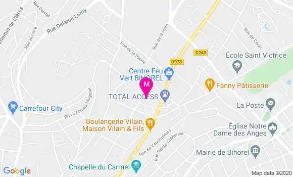 Localisation Dr Etienne Letesson