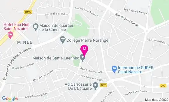 Localisation Dr Jeremie Allorent