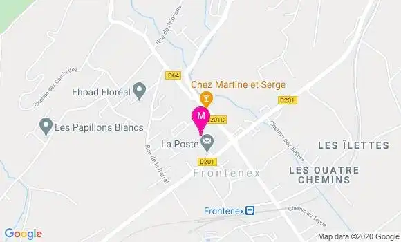 Localisation Dr Frédérique Chamiot Maitral