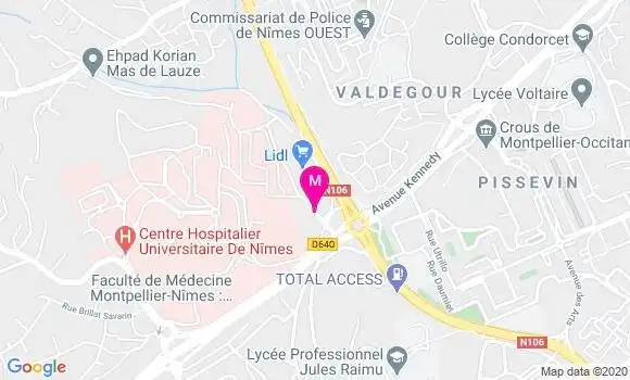 Localisation Dr Ludovic Caillo