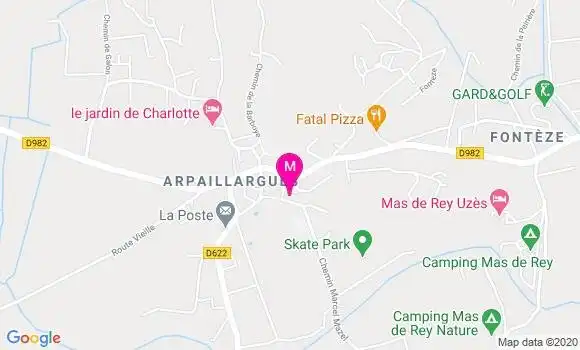 Localisation Dr Julia Fidry