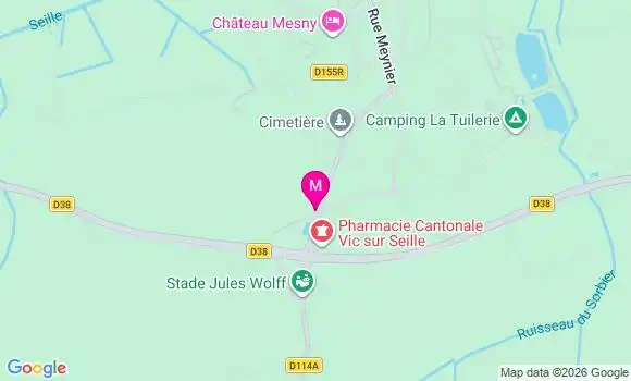 Localisation Dr Violaine Gazin