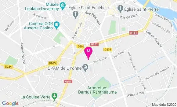 Localisation Dr Nathalie Epinette