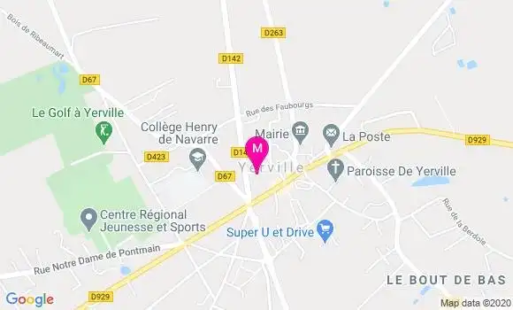 Localisation Dr Herve Gallois