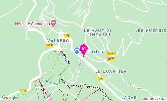 Localisation Dr Roland Giraud