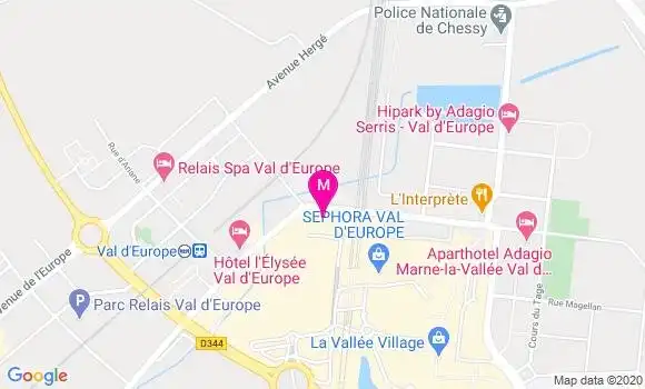 Localisation Dr Philippe Da Silva