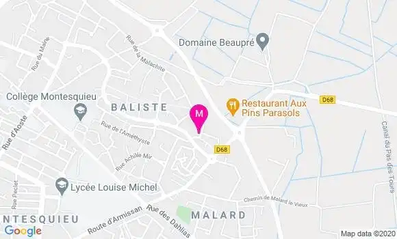 Localisation Dr Nathalie Morla