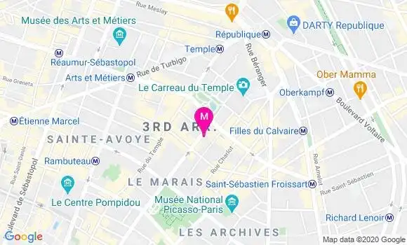 Localisation Dr Michel Desgeorges