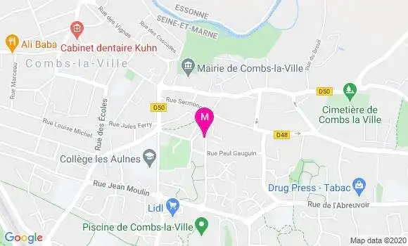 Localisation Dr Jean Michel Sautrot
