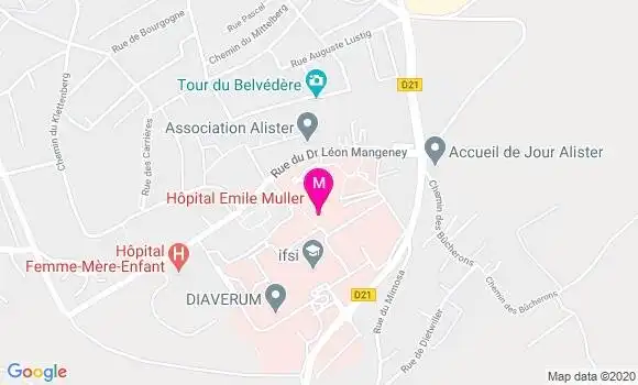 Localisation Dr Guillaume Barberet
