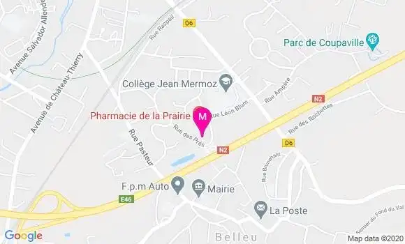 Localisation Dr Alain Martin