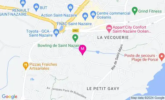 Localisation Dr Benjamin Chartier