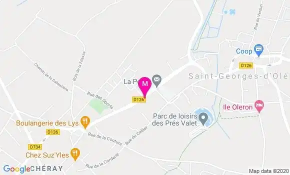 Localisation Dr Valerie Duthil