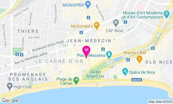 Localisation Dr Marc Delafoulhouze