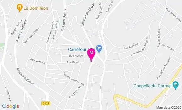 Localisation Dr Florence Le Pessot