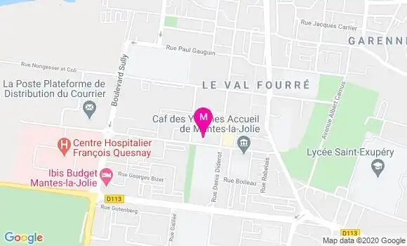Localisation Dr Malika Badaoui