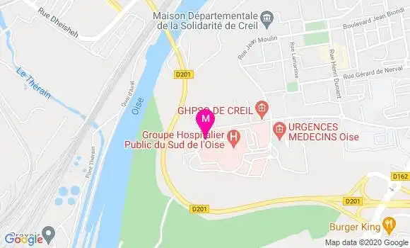 Localisation Dr Genevieve Bertaina