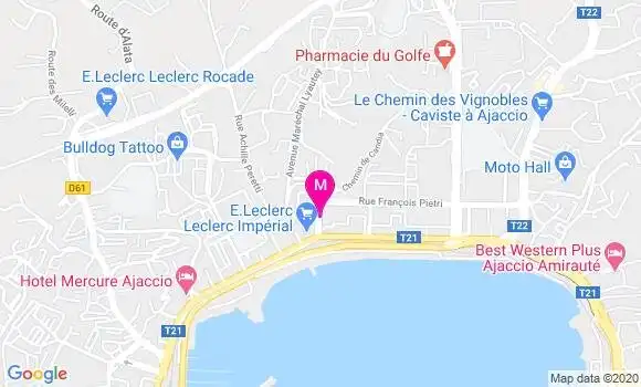 Localisation Dr Paul Marcaggi
