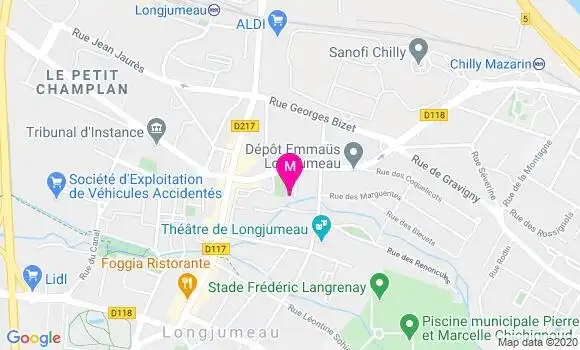 Localisation Dr Martina Bisio