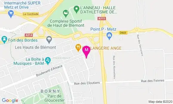 Localisation Dr Jean Baptiste Gross